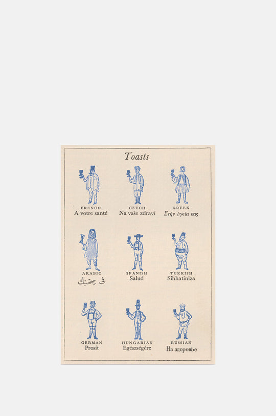 Toasts Greeting Card