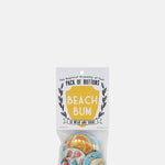 The Regional Assembly of Text Beach Pack of Buttons.