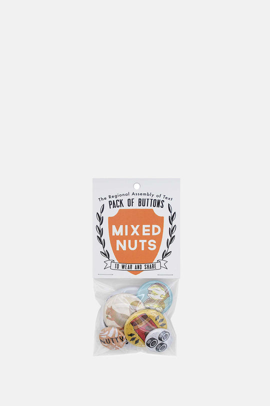 Mixed Nuts Pack of Buttons