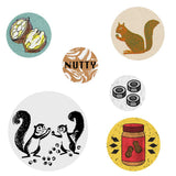 Mixed Nuts Pack of Buttons