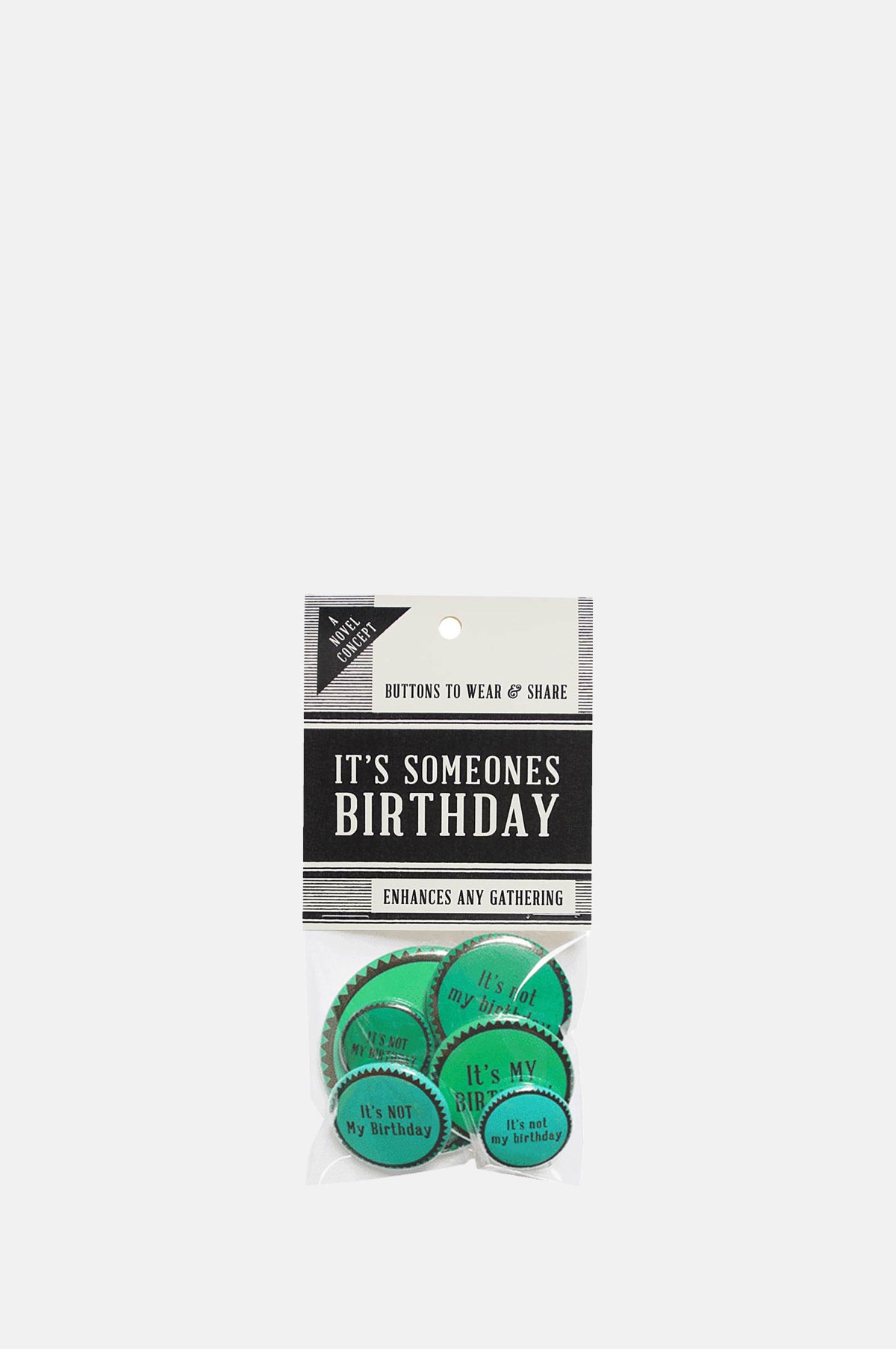 The Regional Assembly of Text Someones Birthday Pack of Buttons.