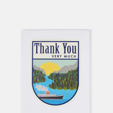 The Regional Assembly of Text Thank you Shield Card.
