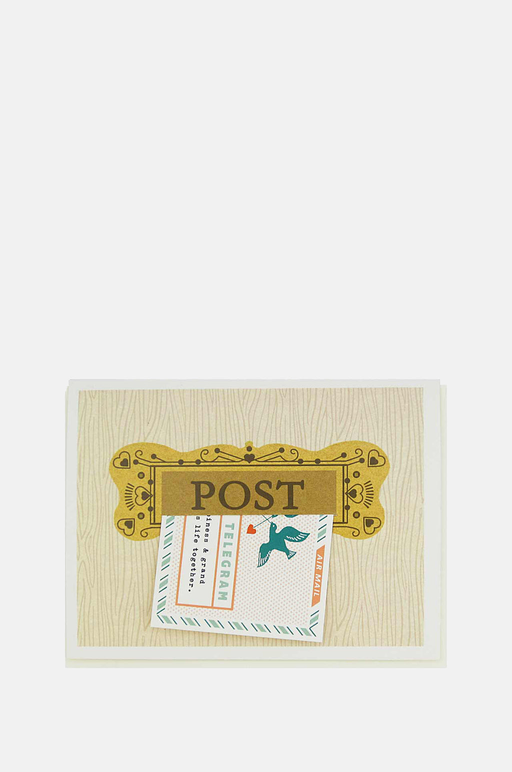 The Regional Assembly of Text Wedding Mail Card.