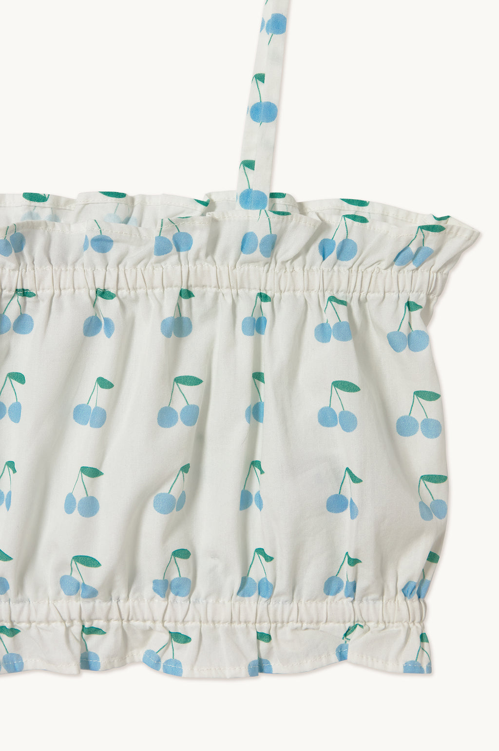 Cherries Pajama Set Off-White