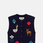 The Tiny Big Sister Fall Vest.