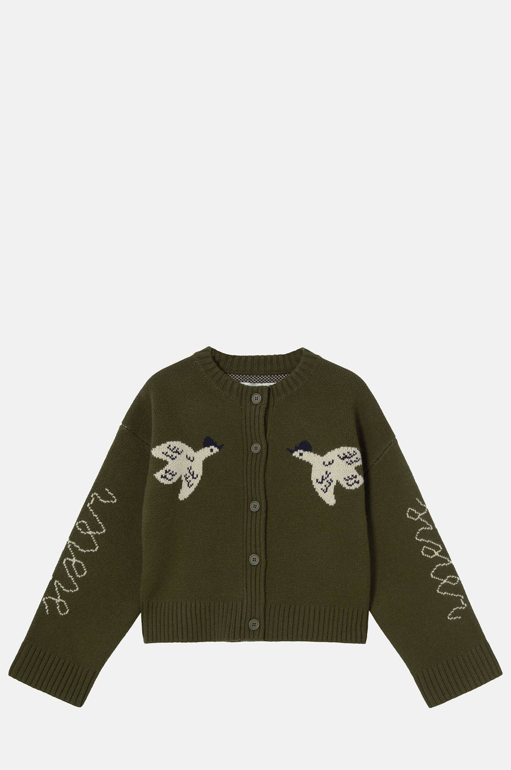 The Tiny Big Sister Geese Cardigan.