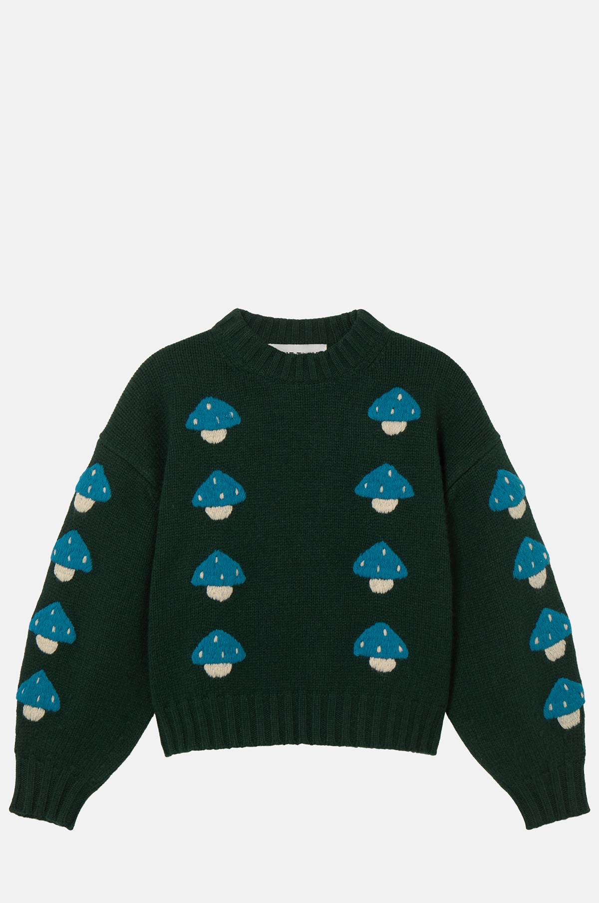 The Tiny Big Sister Mushrooms Sweater.