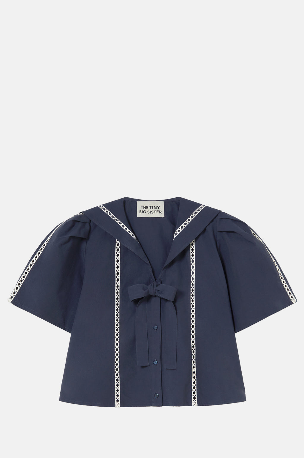 The Tiny Big Sister Sailor Neck Blouse.