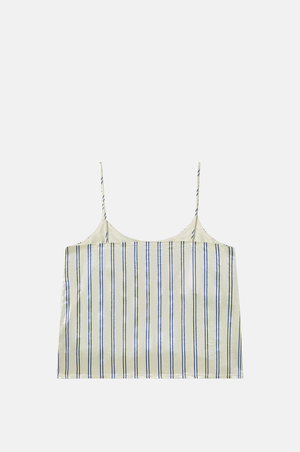 Stripes Straps Top Off-White
