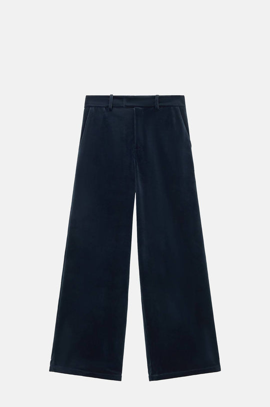 Velvet Pants Ink Blue