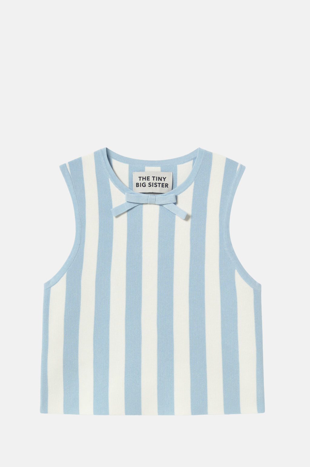 The Tiny Big Sister Wide Stripes Top.