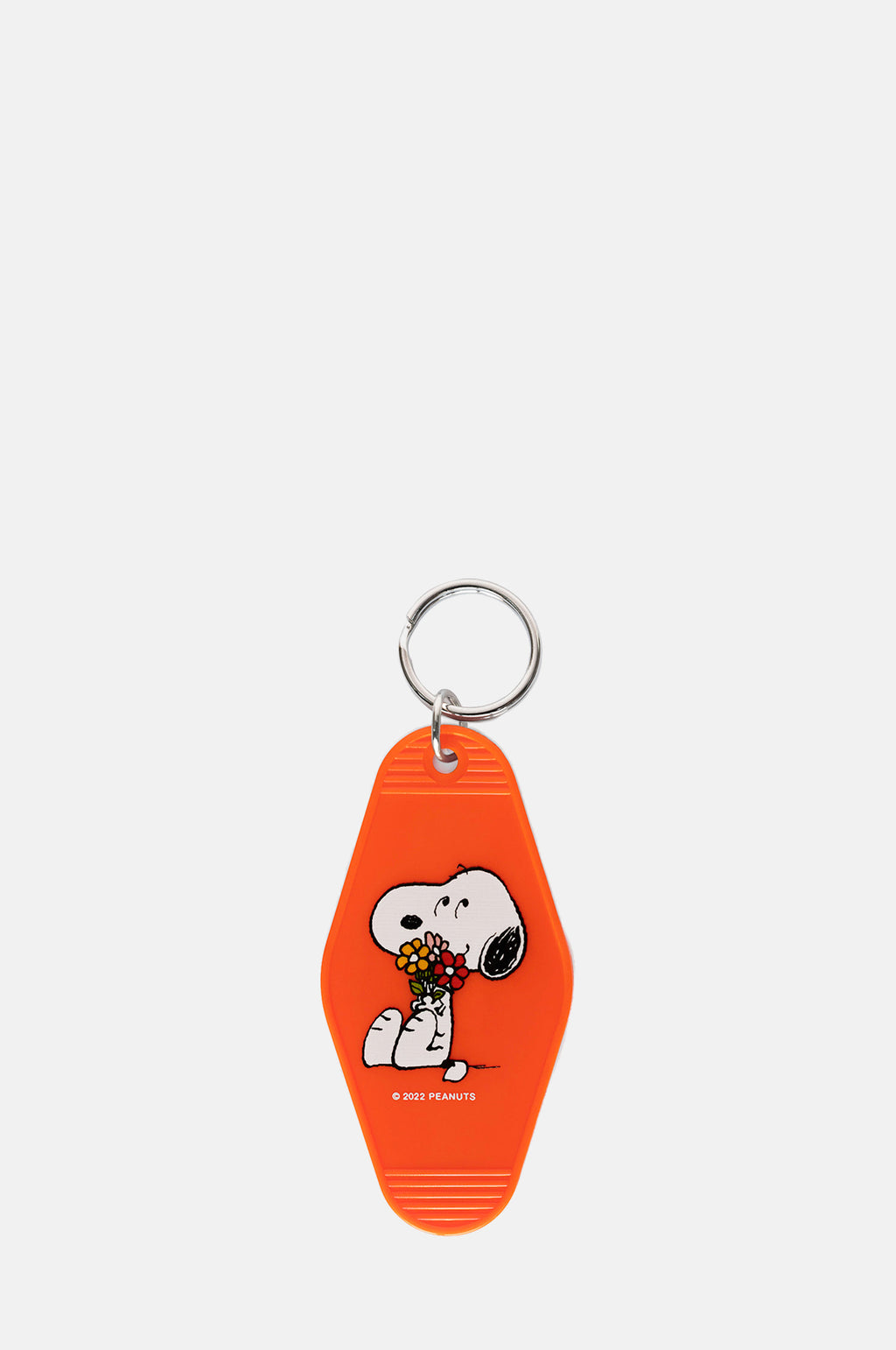 Three Potato Four Snoopy Flower Bouquet Key Tag.