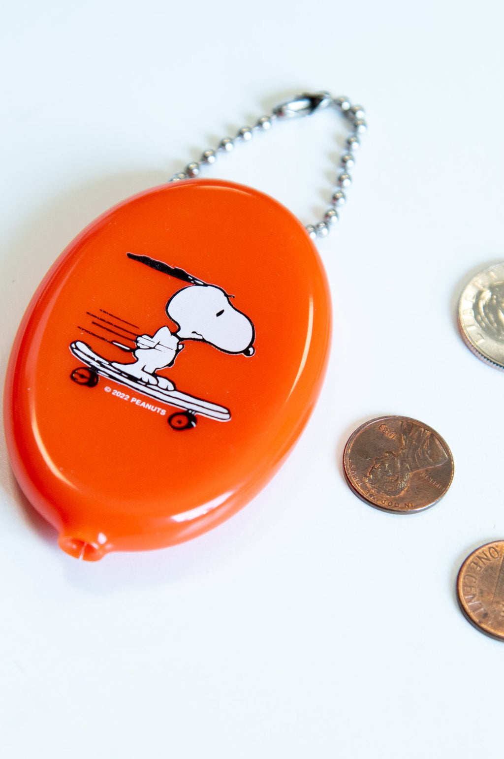 Snoopy Skateboard Coin Pouch