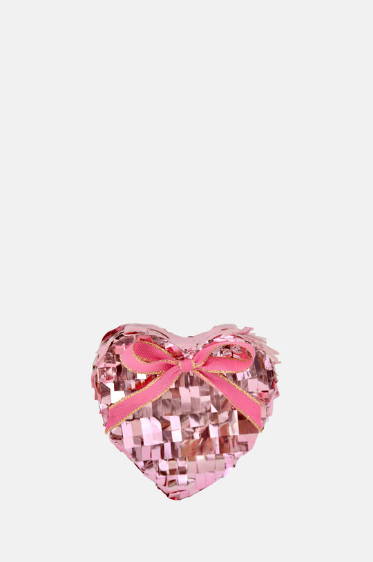 Refillable Mini 4" Tabletop Pinata Pink