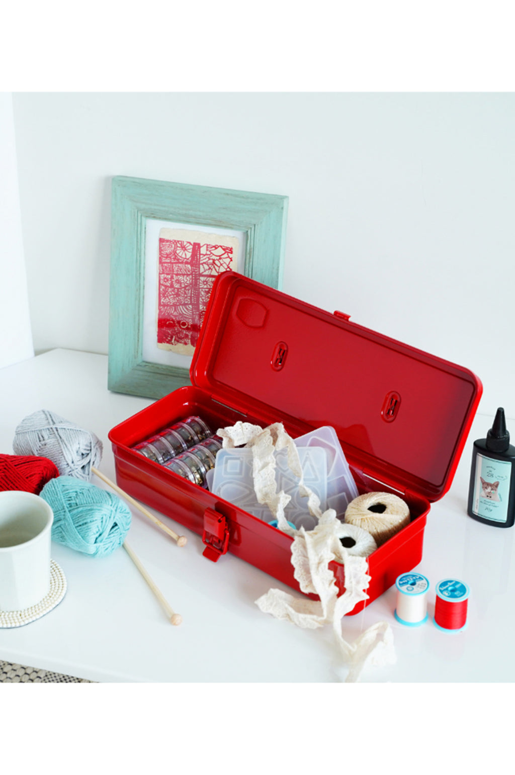 Trunk Shape Toolbox T-320 Red