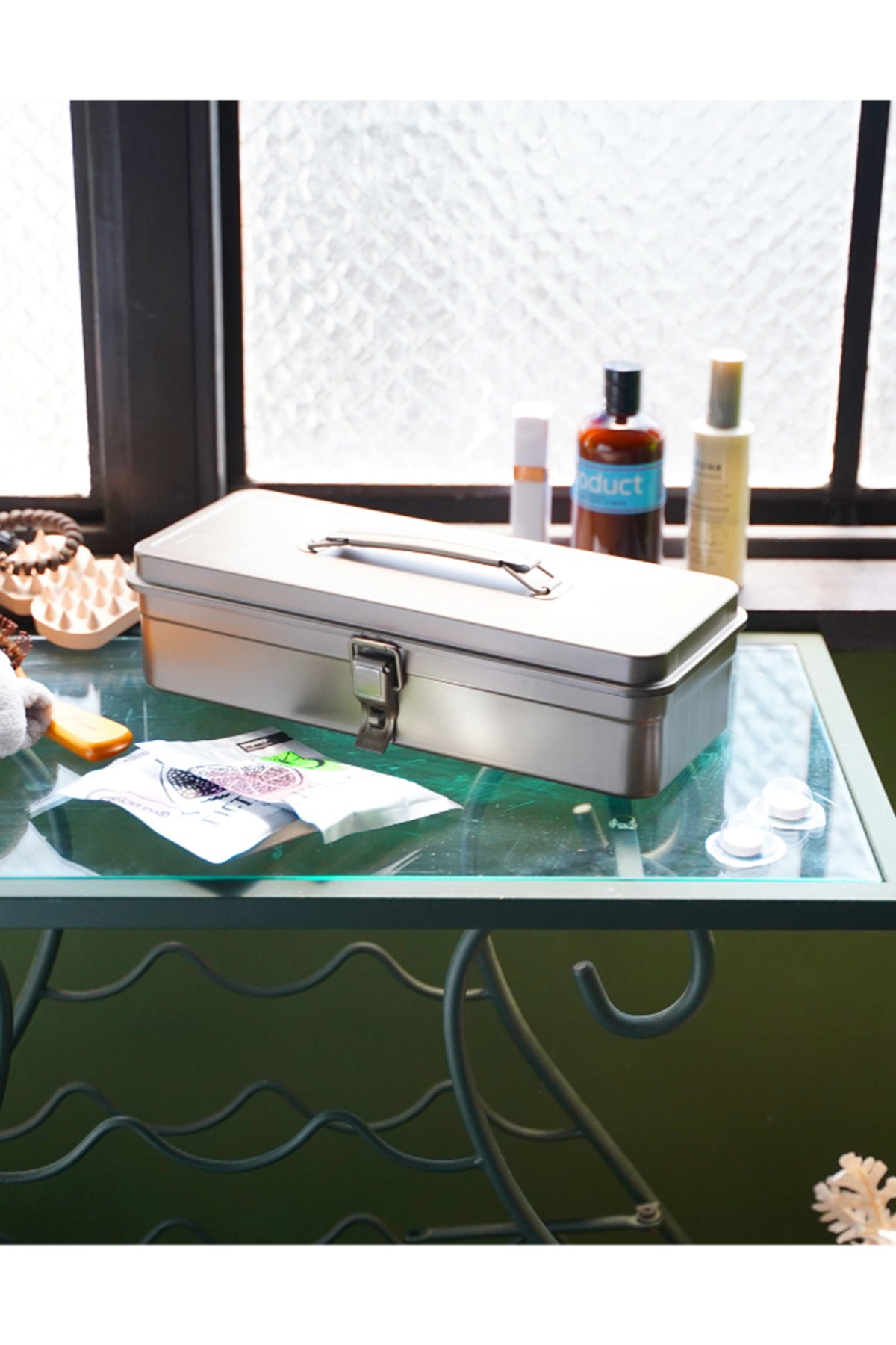 Trunk Shape Toolbox T-320 Silver