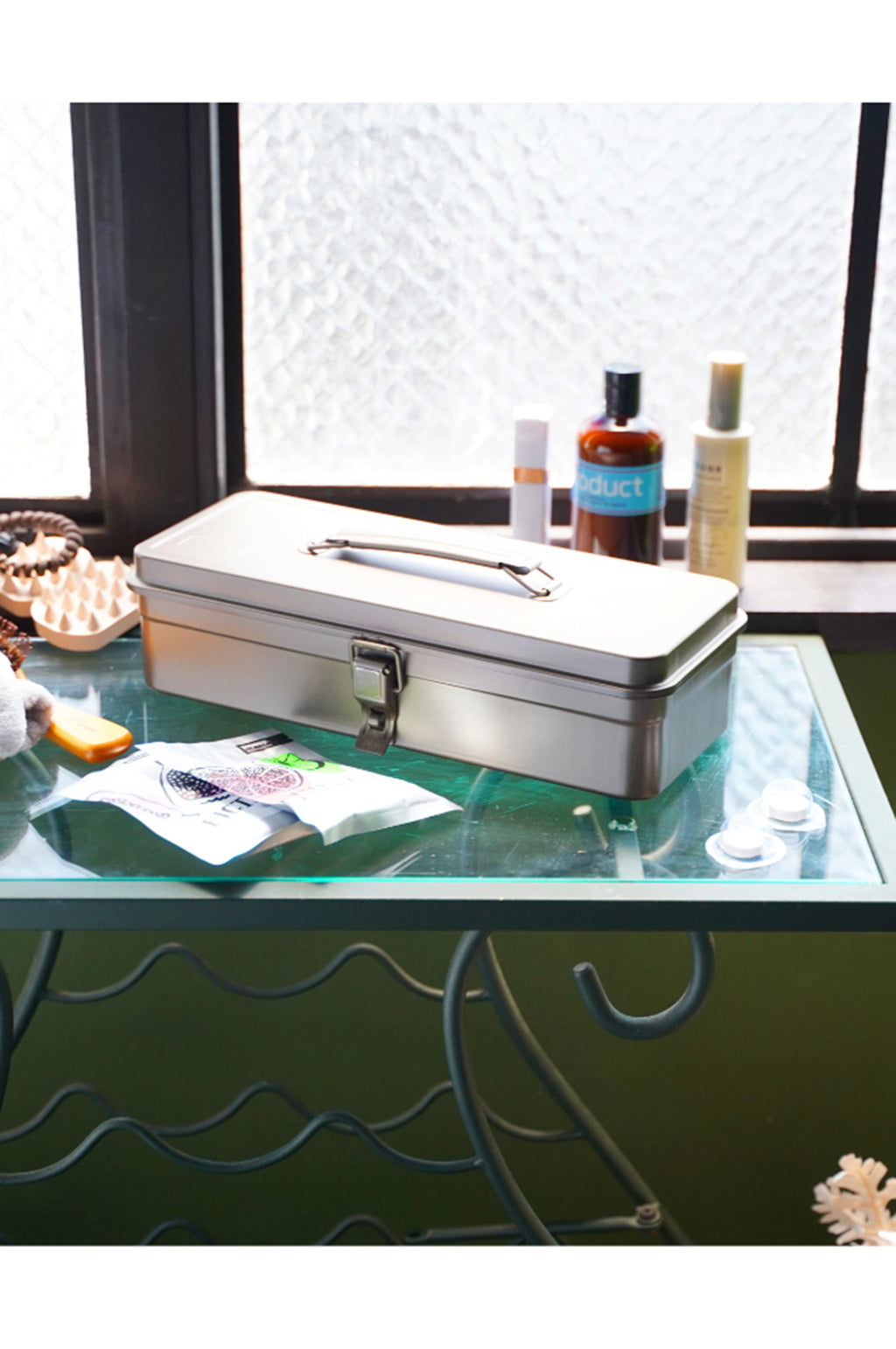Trunk Shape Toolbox T-320 Silver