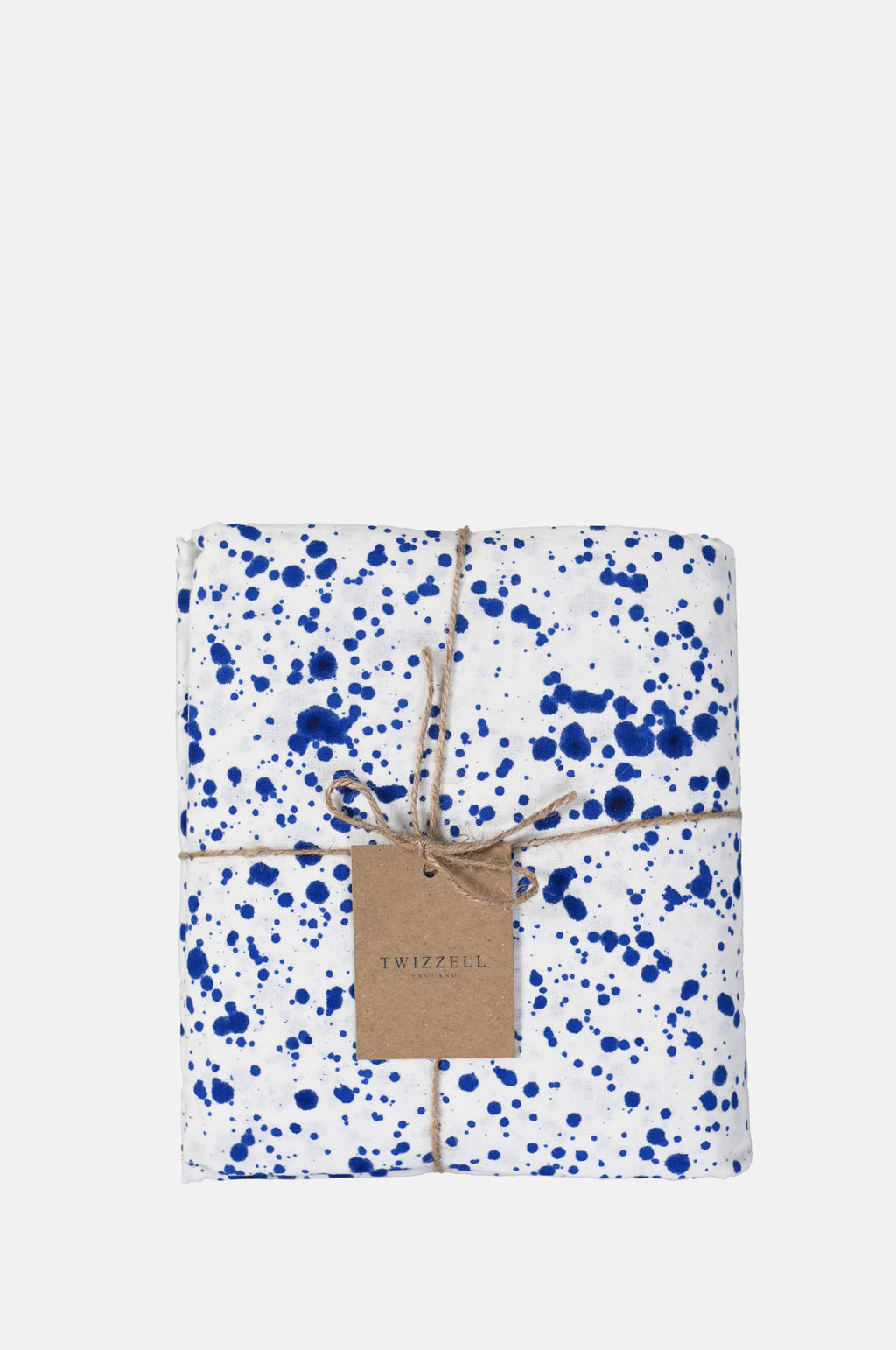 Twizzell Navy Splatter Tablecloth.