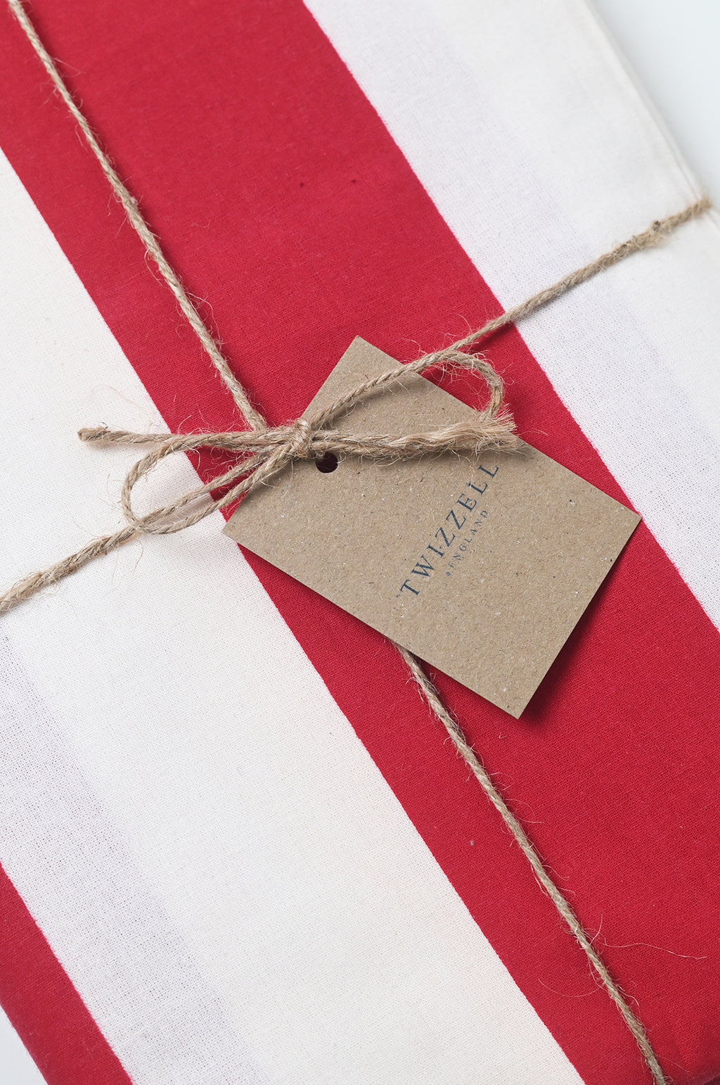 Red Stripe Tablecloth