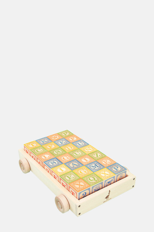 Classic ABC Blocks with Wagon