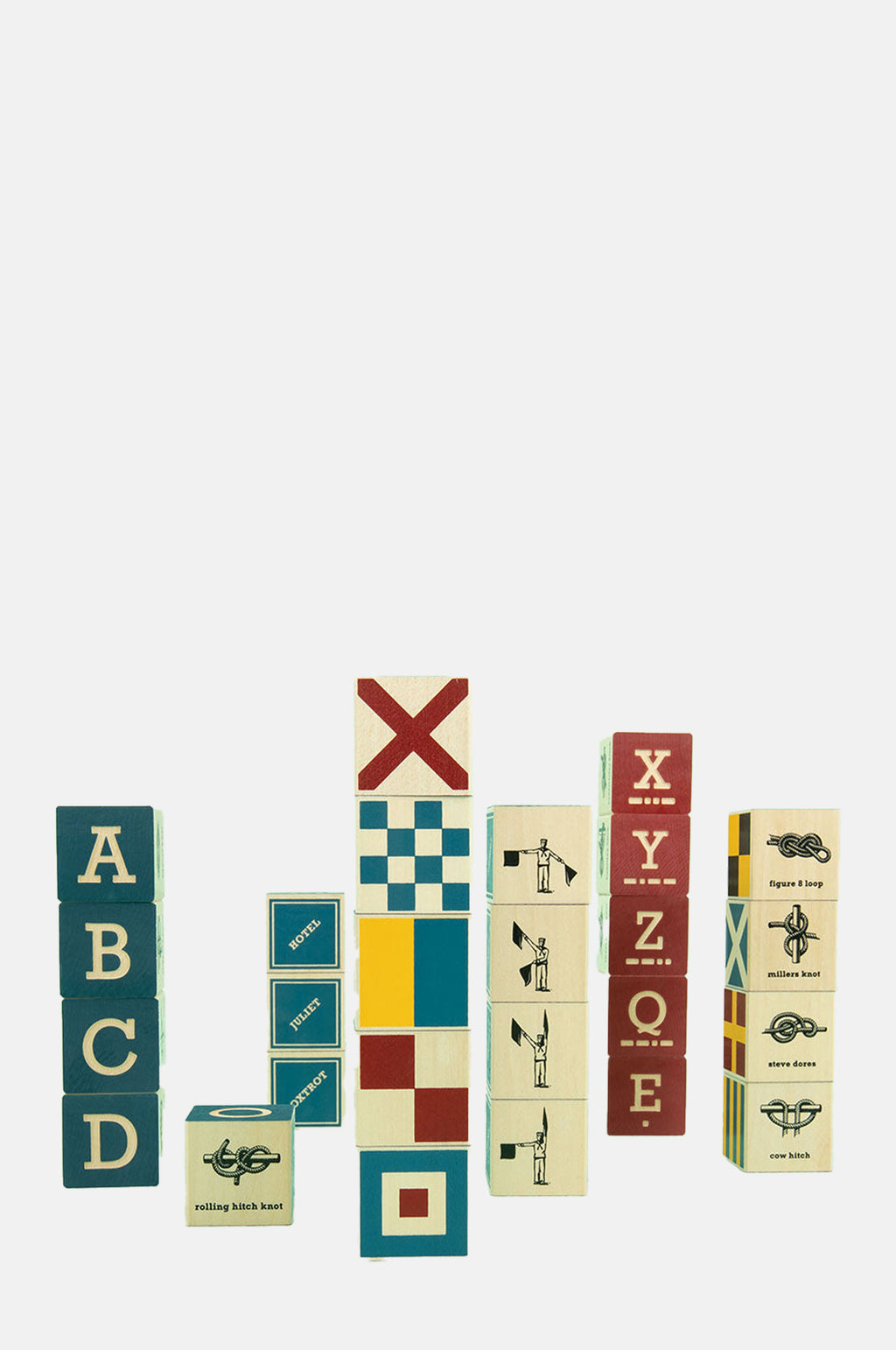 Uncle Goose Nautical Blocks with Canvas.