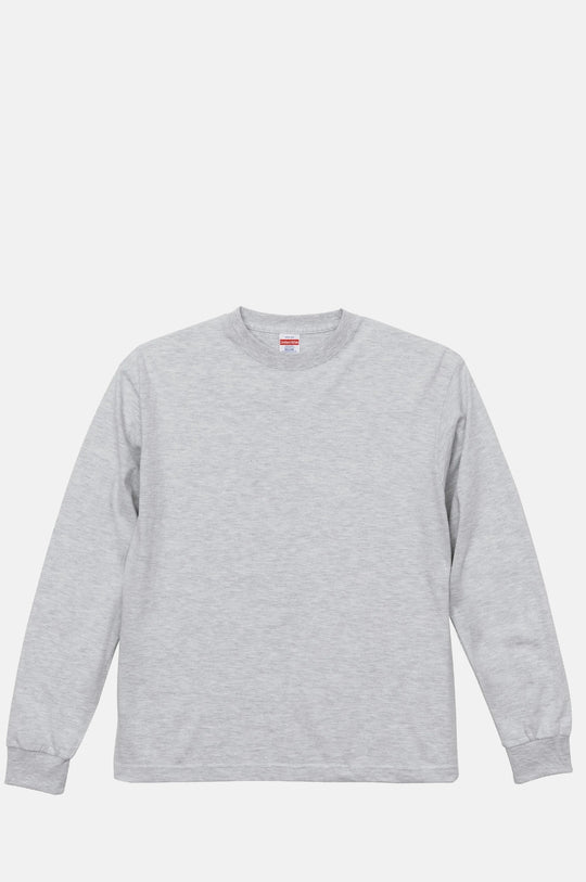 6.2 oz Premium Long Sleeve T-Shirt Ash