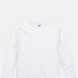 United Athle 6.2 oz Premium Long Sleeve T-Shirt White.