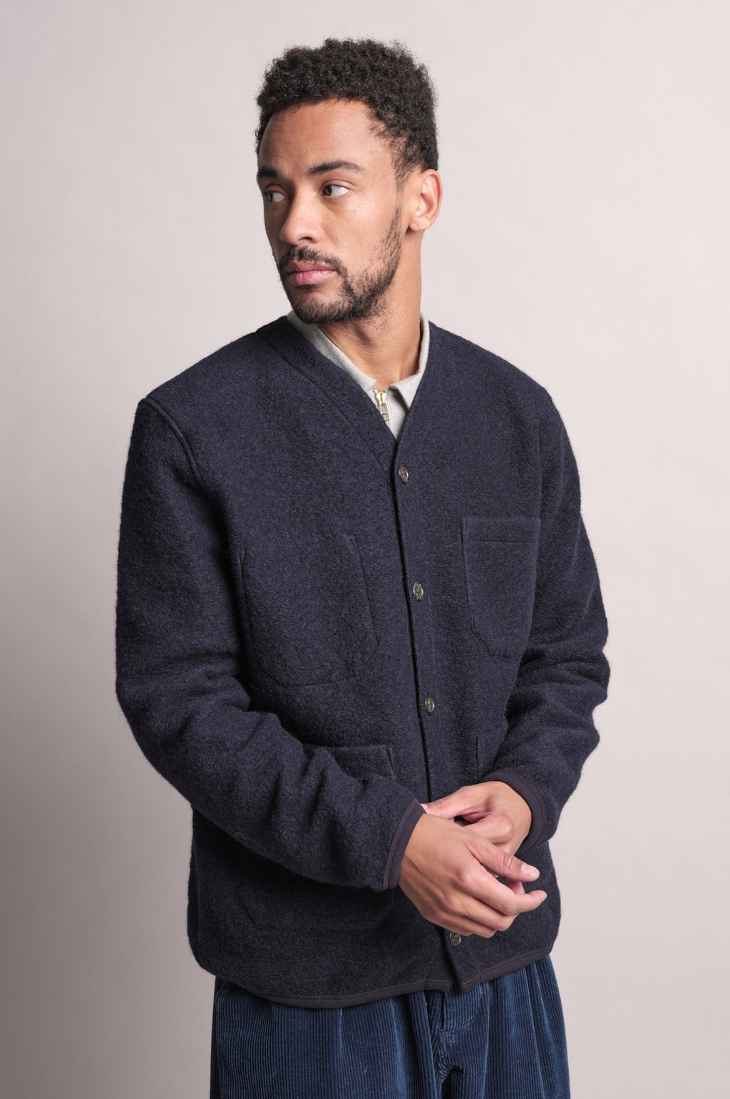 Cardigan Navy