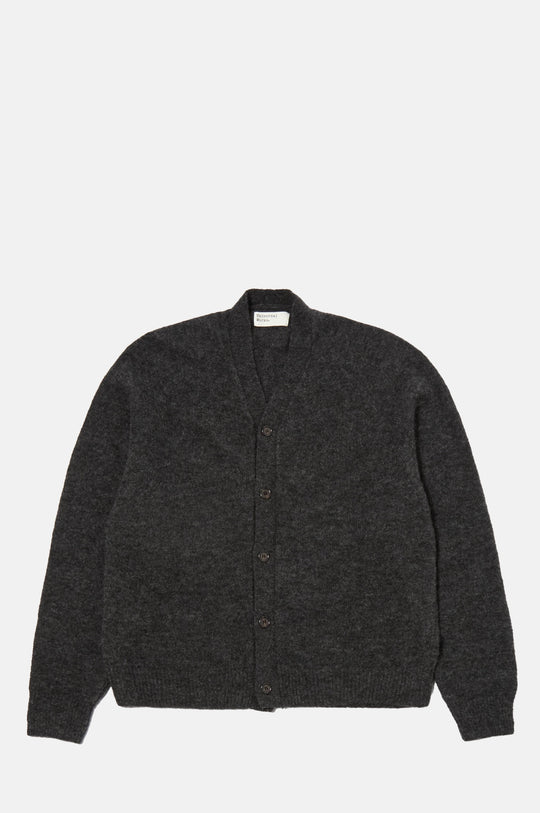 David Cardigan Charcoal