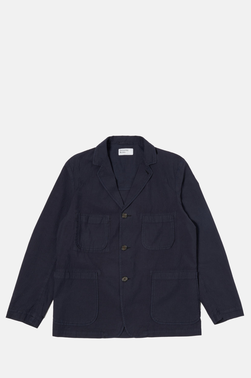 Universal Works Five Pocket Jacket Navy.