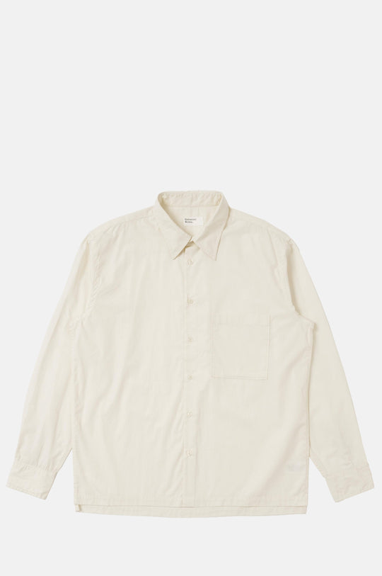 Lucky Shirt Broadcloth Ecru
