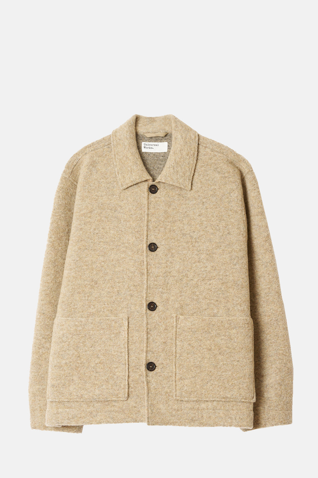 Universal Works Rams Jacket Fawn.