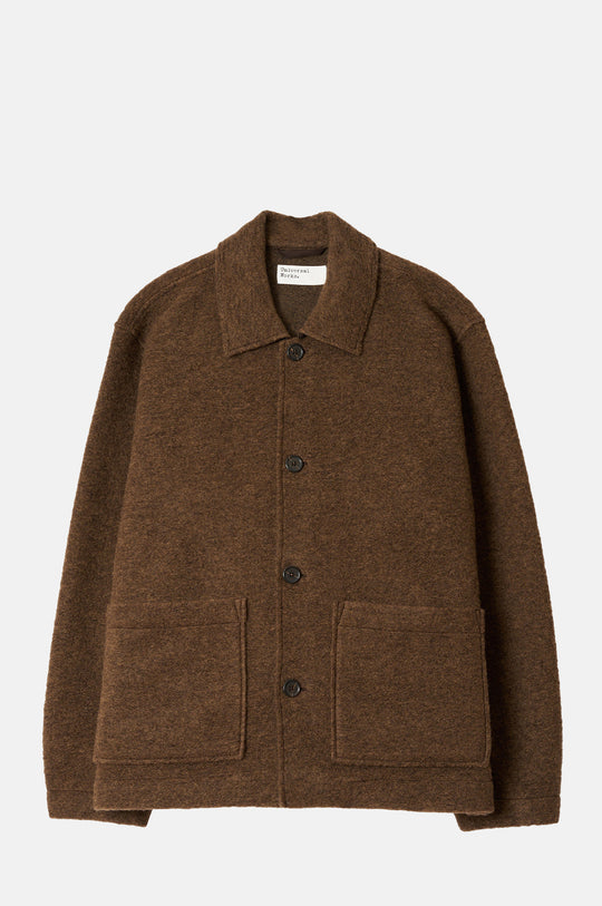 Rams Jacket Brown Marl