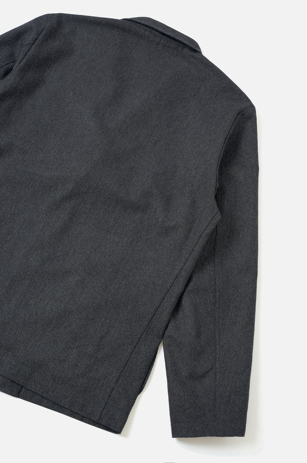 Two Button Jacket Recycled IT Tweed Charcoal
