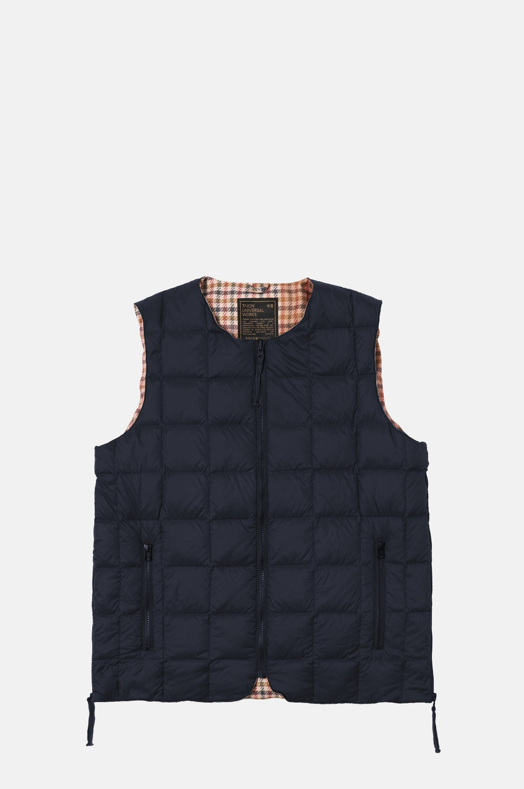 Universal Works Vest Military Line Dark Navy.
