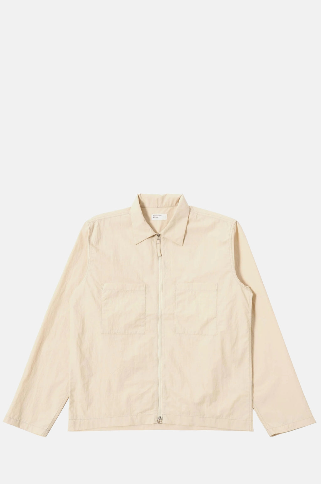 Universal Works Zip Too Shirt Stone.
