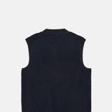 Zip Waistcoat Navy