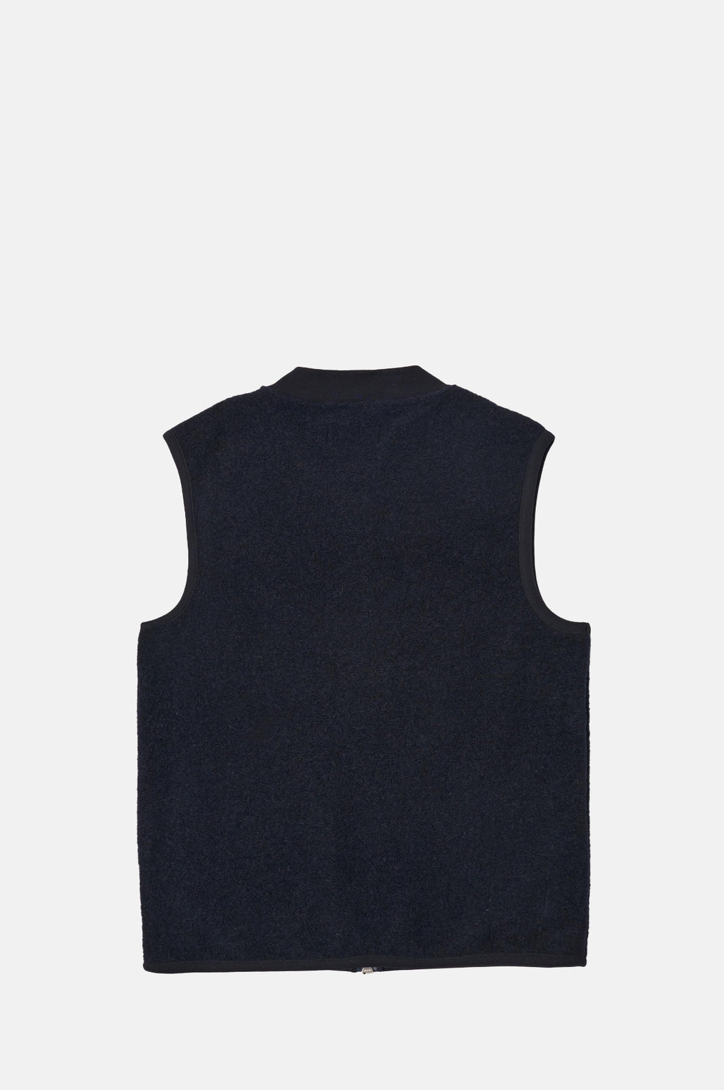 Zip Waistcoat Navy