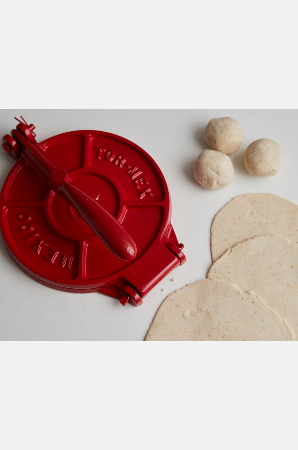 Cast Iron Tortilla Press Kit