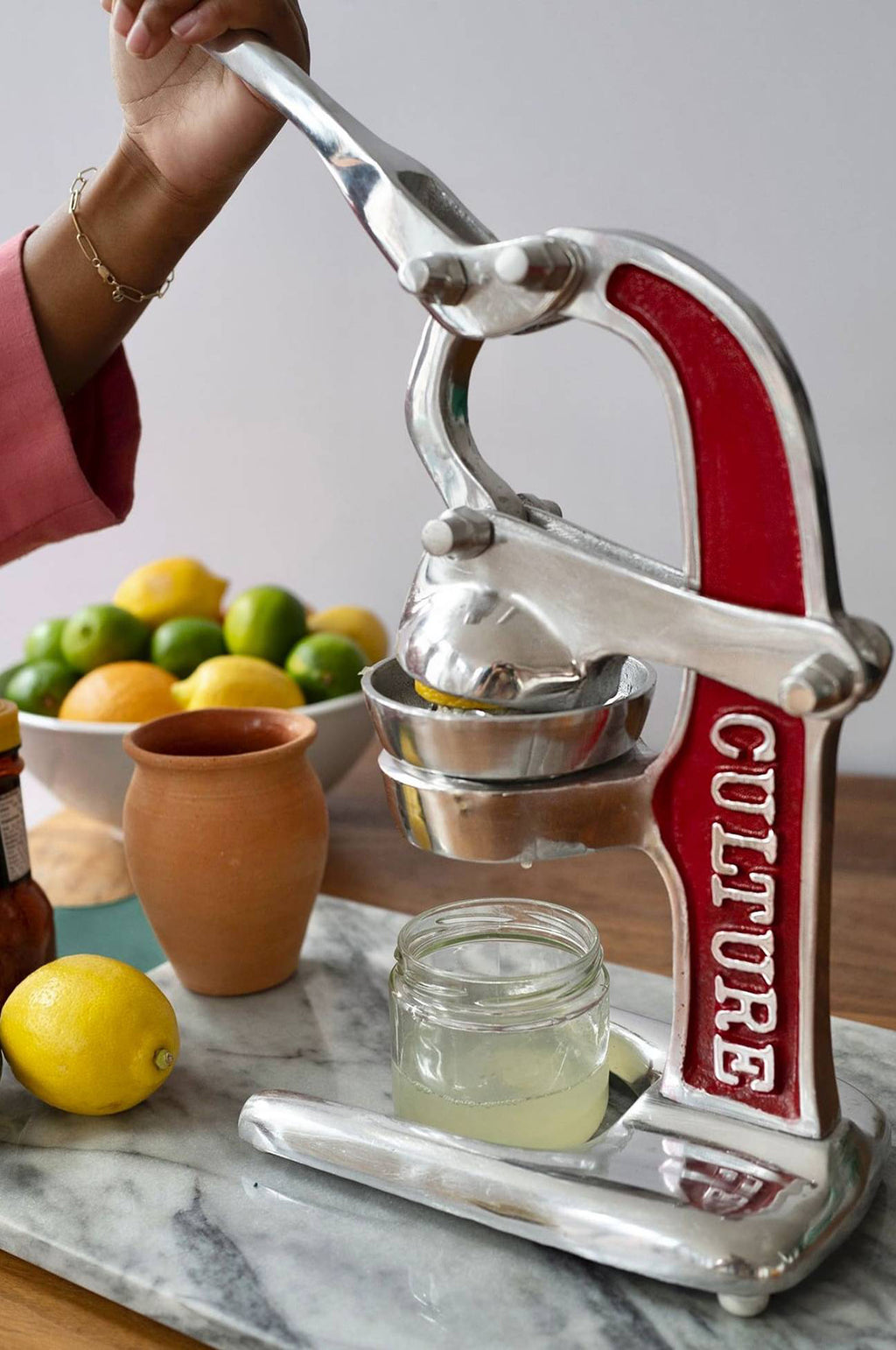 Mexican Citrus Juicer Red