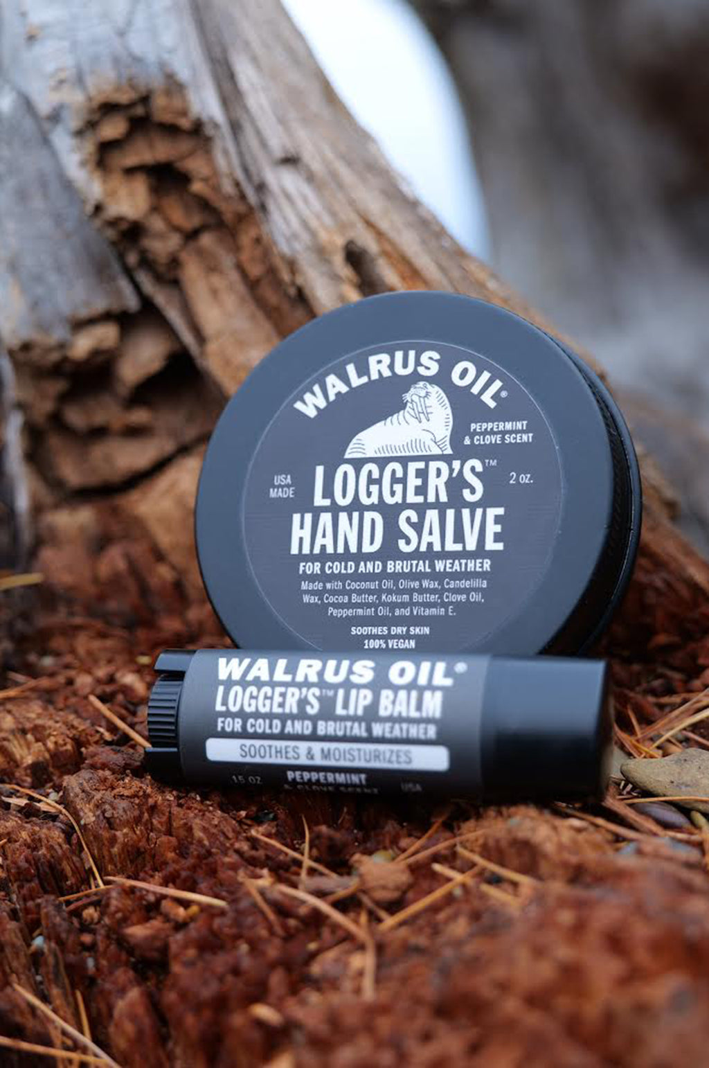 Logger's Lip Balm Peppermint and Clove