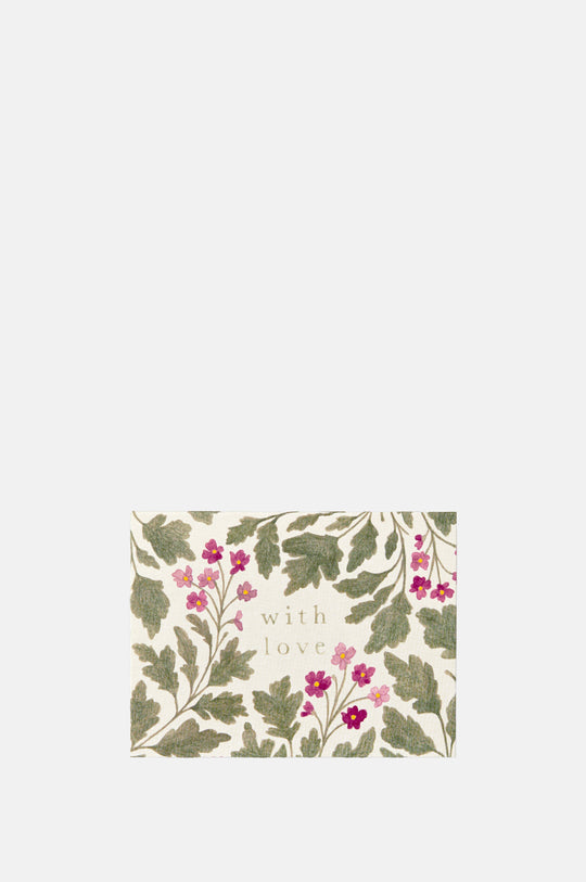 Flora With Love Mini Card