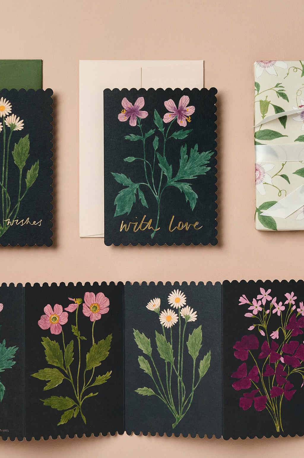 Geranium With Love Card