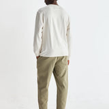 Hayden L/S Tee Jolt Ecru