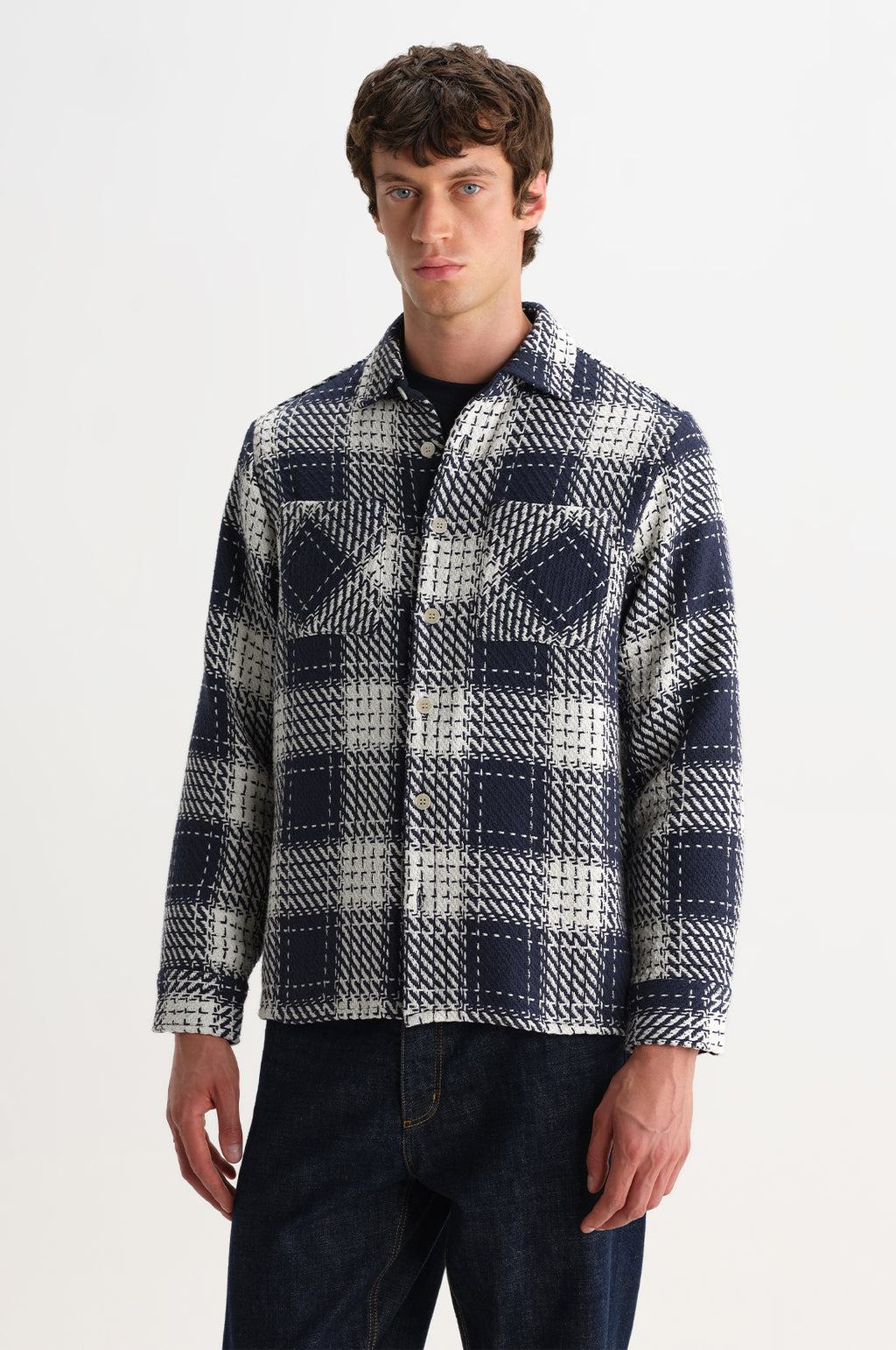 Whiting Overshirt Marine
