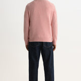 Wilde Crew Fluffy Wool Blend Pale Pink
