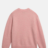 Wilde Crew Fluffy Wool Blend Pale Pink