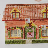 Cosy Cottage Advent Calendar Christmas Card