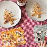 Gingerbread House Advent Calendar Christmas Card