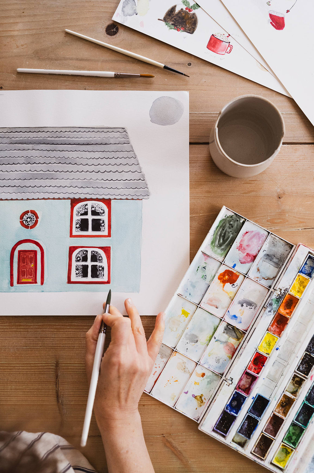 Humbug House Advent Calendar Christmas Card